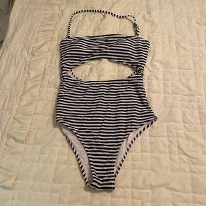 Stripped one piece